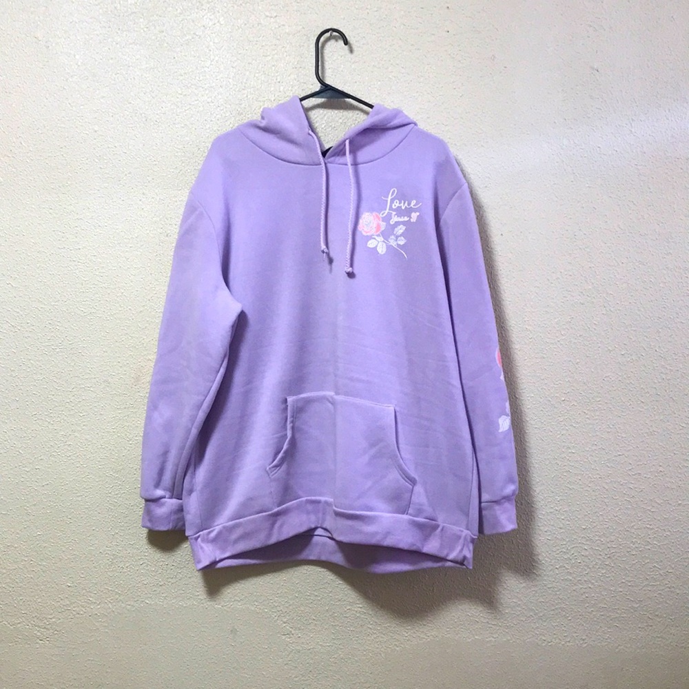 Lavender “Love Since 91’” Rue 21 Hoodie